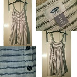Striped Short Sundress